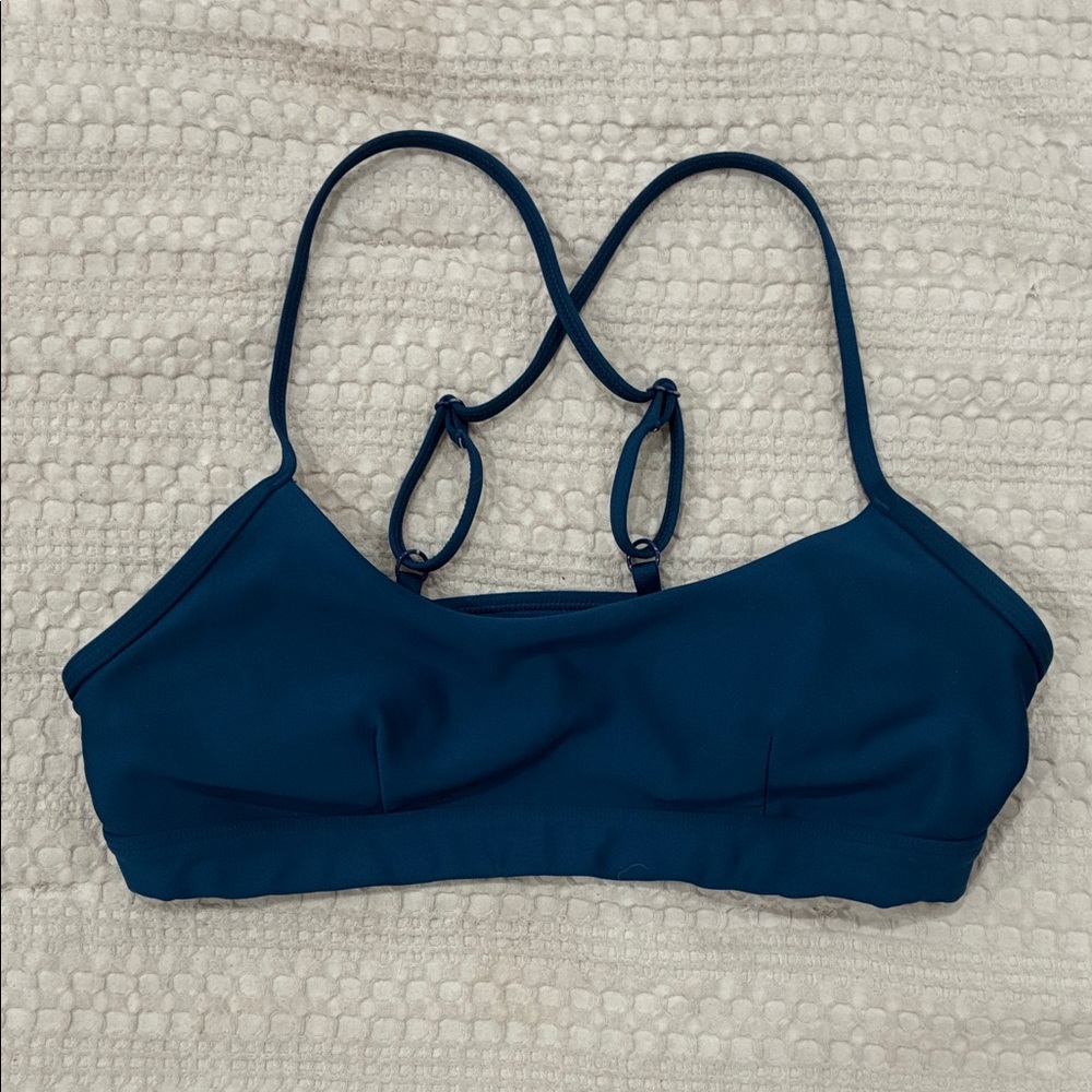 ALO Yoga Women's Blue Sports Bra